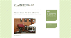 Desktop Screenshot of charnleyhouse.com