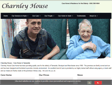 Tablet Screenshot of charnleyhouse.co.uk